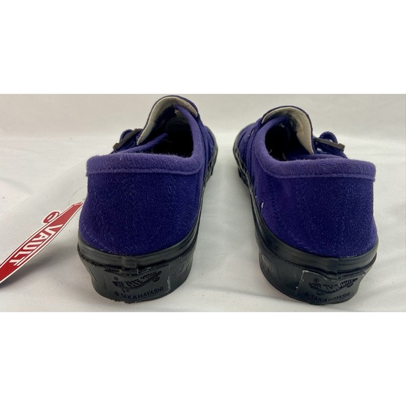 Vans Vault x Taka Hayashi Mens 9 Women's 10.5 Purple TH Style 47‎ Huarache Suede - Picture 4 of 10